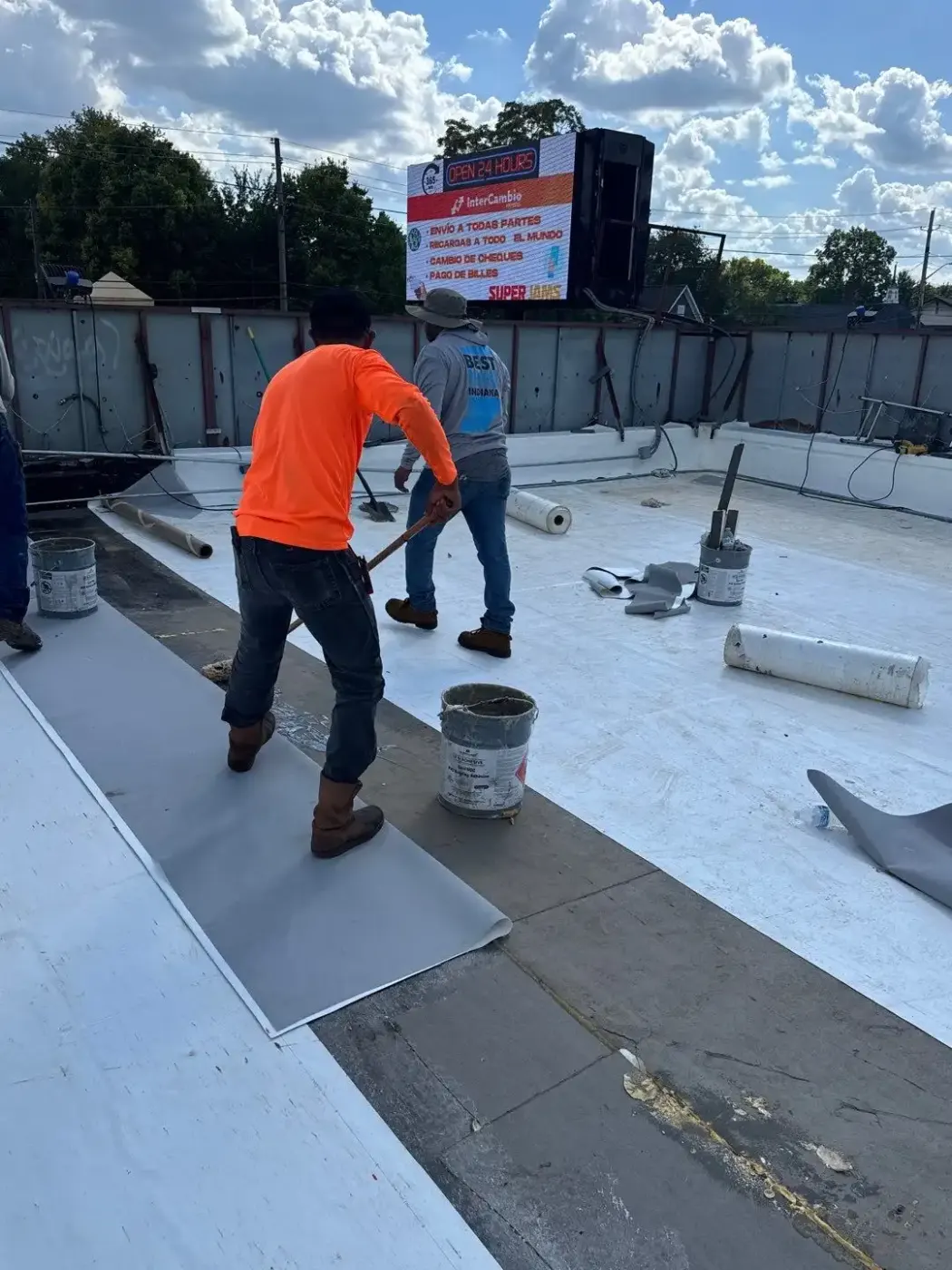 Commercial Roofing in Martinsville